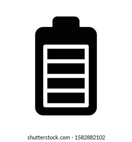 battery vector thin line  icon 