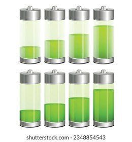 Vectores de batería, celdas de batería, celda