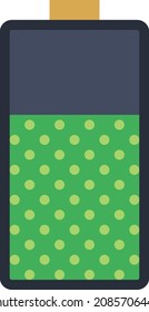 estilo de logotipo de la ilustración del vector de icono de batería-6