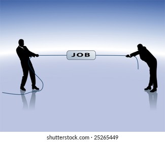 battle for the job
