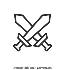 Battle line icon