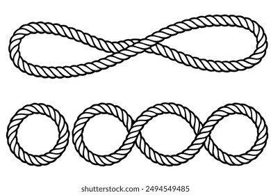 Battle Ropes Art Modern Line Art Illustration Ideas Inspiration