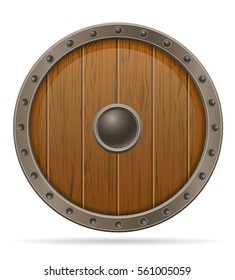 battle shield medieval stock vector illustration isolated on white background