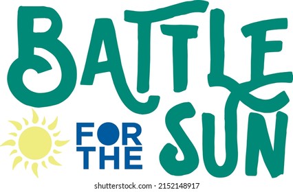 Battle For The Sun, Lettering Happiness, Caligraphy, Modern