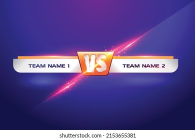 Battle versus vs Sports Gradient abstract futuristic vector and halftone lines Technology Abstract Background Vector Templates