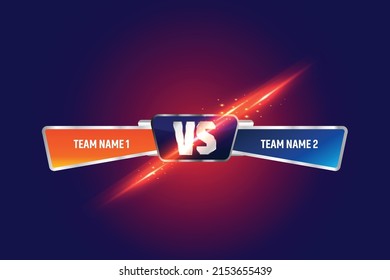 Battle versus vs Sports Gradient abstract futuristic particles vector and halftone lines Technology Abstract Background Templates Vector