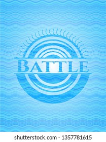 Battle water emblem.