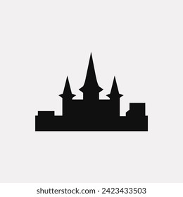 Batty boulevard icon - Simple Vector Illustration