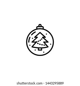 bauble 13 icon sign signifier vector