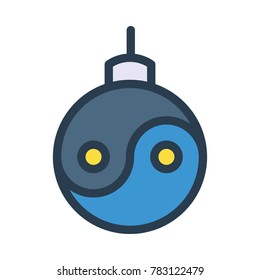 bauble Christmas and holidays