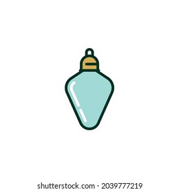 Bauble Icon Isolated On White Background