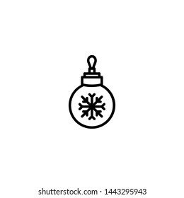 bauble icon sign signifier vector