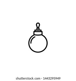 bauble icon sign signifier vector
