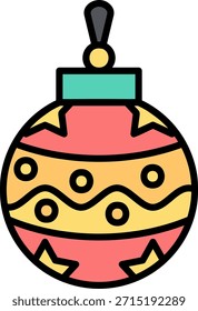 Bauble novo design de ícones de vetor criativo