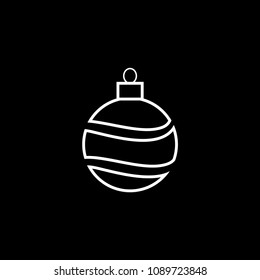 Bauble vector icon