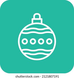 Bauble Vector Icon Design Illustration