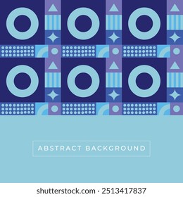 Bauhaus Abstract Fundo Modelo Vetor Design Ilustração
