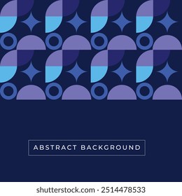 Bauhaus Abstract Background Vector Template Design Illustration