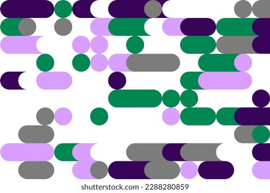 Bauhaus abstract geometrick pattern background. Modern Art pattern. Abstract vector pattern design for web banners.