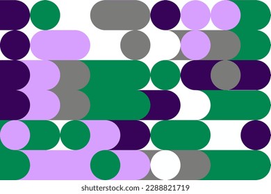 Bauhaus abstract geometrick pattern background. Modern Art pattern. Abstract vector pattern design for web banners.