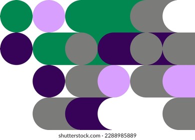 Bauhaus abstract geometrick pattern background. Modern Art pattern. Abstract vector pattern design for web banners.