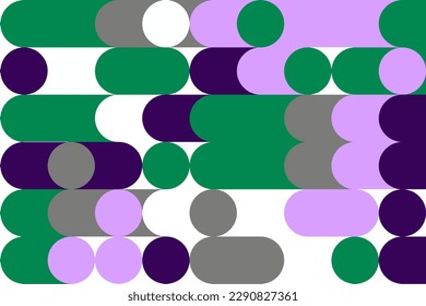 Bauhaus abstract geometrick pattern background. Modern Art pattern. Abstract vector pattern design for web banners.