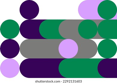 Bauhaus abstract geometrick pattern background. Modern Art pattern. Abstract vector pattern design for web banners.