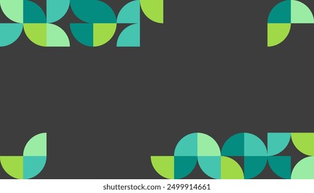 Bauhaus background, colorful with different color shapes, for website background, personal computer wallpaper, etc.