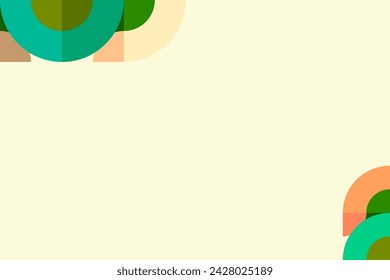 Bauhaus background. Seamless pattern. Poster, catalog, card, blank space.