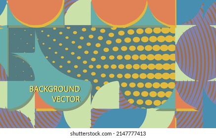Obra artística de composición en baudihaus hecha con elementos abstractos, líneas y formas geométricas en negrita, útil para el fondo del sitio web, diseño artístico de afiches, portada de la revista, banners, portada de impresiones.