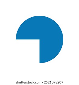 Elemento Bauhaus. Forma abstrata geométrica moderna em estilo mínimo. Brutalismo forma básica, linha, olho, círculo e padrão, ícone de vetor de arte. Figura colorida e pontos design simples, fundo branco