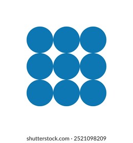 Bauhaus element. Modern geometric abstract shape in minimal style. Brutalism basic form, line, eye, circle and pattern, art vector icon. Colorful figure and dots simple design, white background