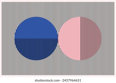 Bauhaus elements, abstract vector set of shapes. Bold colorful graphic elements, simple geometrical minimal forms for web design, poster art, decorative print, invitation letter, background creation