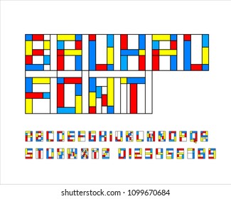 Bauhaus Font Set