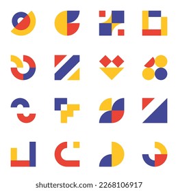 Bauhaus Geometric Abstract Shapes Collection