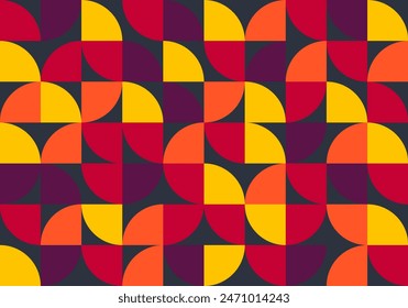 Bauhaus, geometric pattern, minimalist style