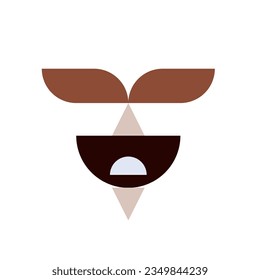 Bauhaus Geometric Shape. Modern circles, triangles and squares, minimal style bauhaus figures vector illustration set. Graphic style design elements. Bauhaus elements pattern