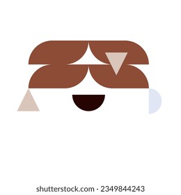 Bauhaus Geometric Shape. Modern circles, triangles and squares, minimal style bauhaus figures vector illustration set. Graphic style design elements. Bauhaus elements pattern