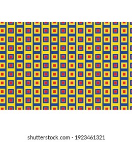 Bauhaus Inspired Pattern - Squares