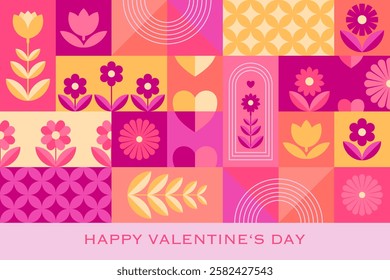 Bauhaus pattern design. Bauhaus modern poster. Bauhaus creative background graphic illustration. Colorful geometric style for beautiful banner, poster, card, wallpaper, sign, art exhibition, template.