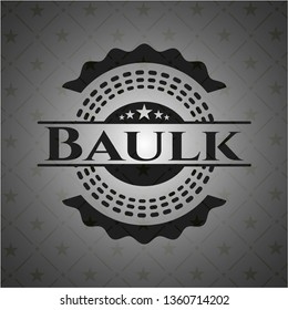 Baulk realistic dark emblem