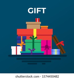 bautiful and colorful christmas gifts