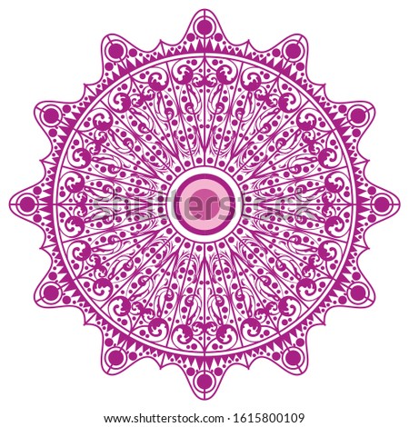Bautiful mandala decoration vector for background ornament EPS 10