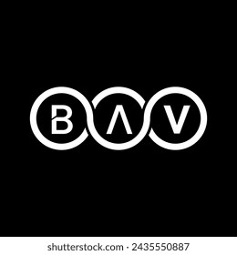 BAV Creative logo y diseño de iconos
