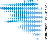 Bavaria flag colors abstract background. Vector illustration.