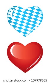 Bavaria flag as Heart icon