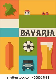 Bavaria icon set