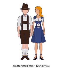 Bavarian couple avatar