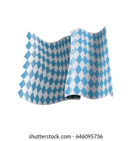bavarian official flag, symbol, banner. oktoberfest cwelebration