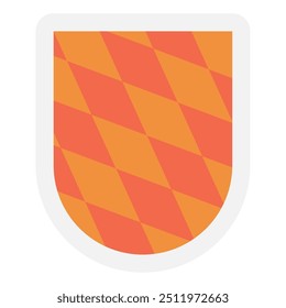 Bavarian Shield icon for web, app, infographic, etc